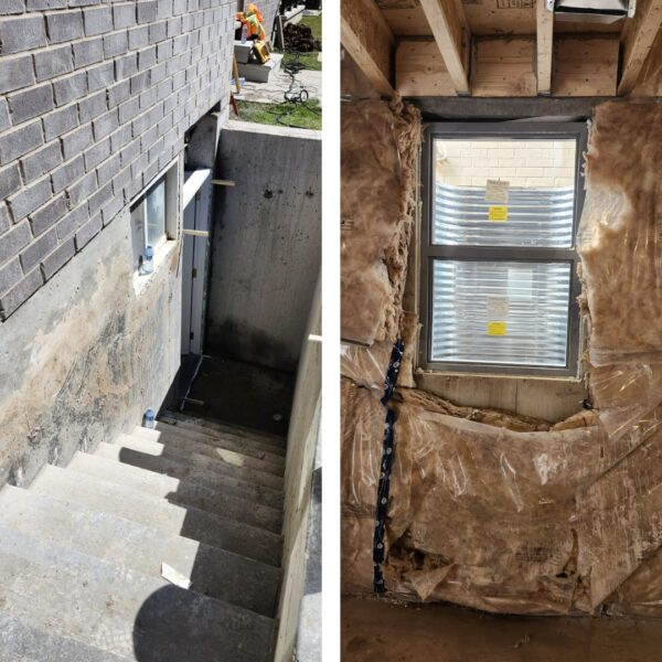 basement renovation in oakville with separate entrance